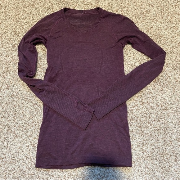 Tops - Lululemon Swiftly Tech Long Sleeve sz 4 EUC